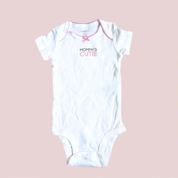 Baby Girls’ Bodysuit Bundle | Carter’s & Koala Baby Onesies | 3M 100% Cotton - Picture 5 of 9